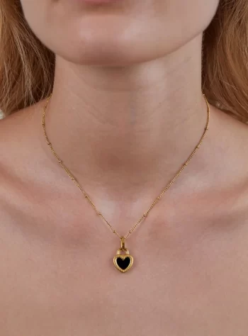 'Falling For You' Reversible Heart Necklace