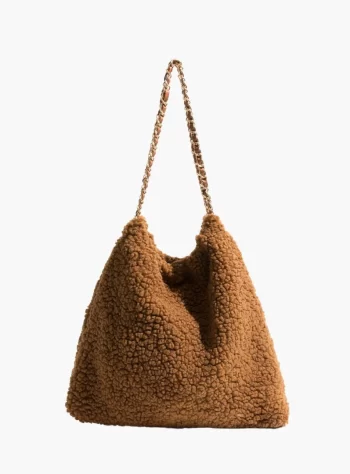 José Faux Fur Shoulder Bag