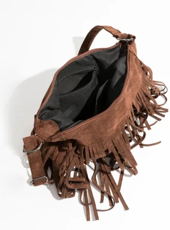 Sloane Suede Shoulder Bag
