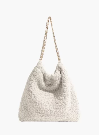 José Faux Fur Shoulder Bag
