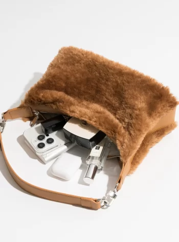 Sienna Faux Fur Shoulder Bag