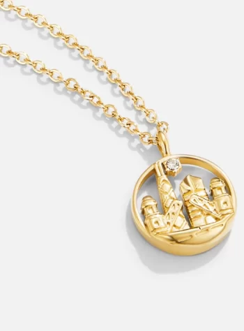 Chicago 'The Traveler' City Necklace
