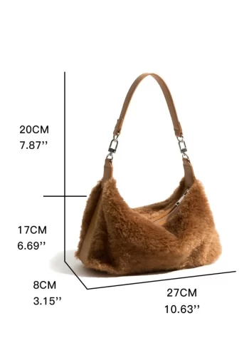 Sienna Faux Fur Shoulder Bag