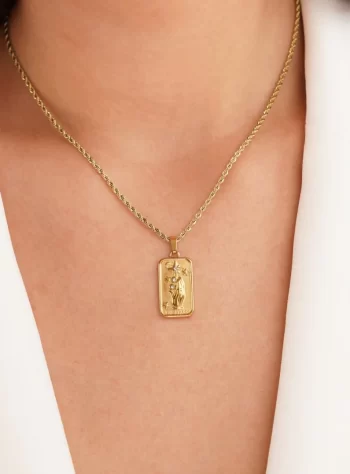 ‘The Star’ Tarot Pendant Necklace