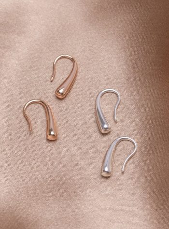 Francesca Water Drop Gold Earrings