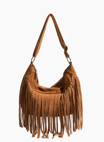Sloane Suede Shoulder Bag