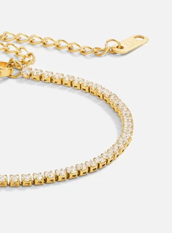 Cordelia Gold Tennis Bracelet