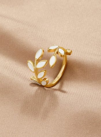 Gold Leaf Ring