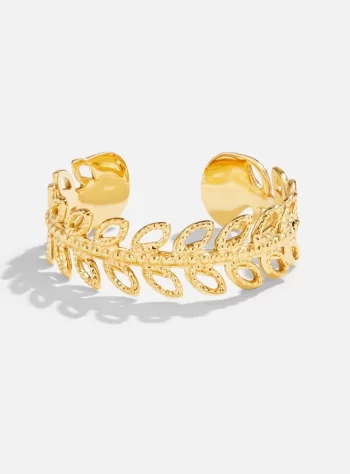 Summer Bloom Leaf Ring