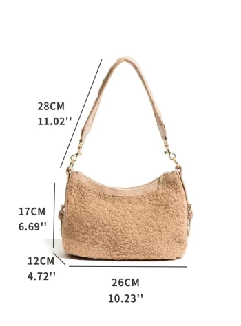 Kate Faux Fur Shoulder Bag