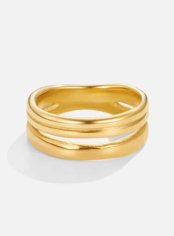 Lia Layered Gold Ring