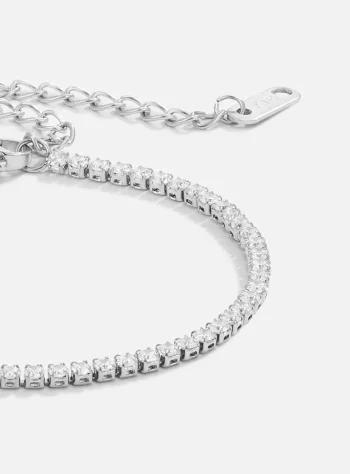 Cordelia Silver Tennis Bracelet