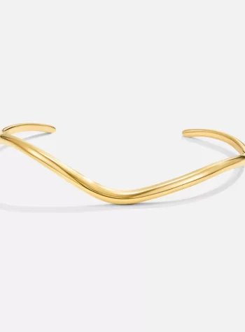 Wave Gold Bracelet