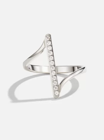 Mila Twisted Silver Ring