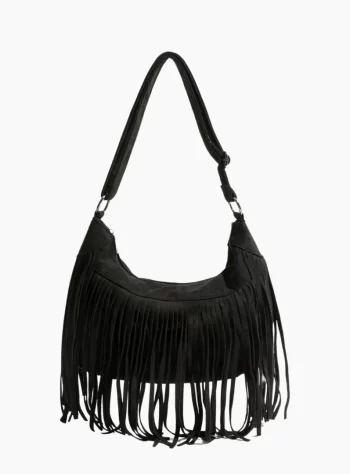 Sloane Suede Shoulder Bag