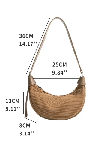 Finley Corduroy Shoulder Bag