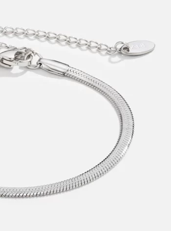Sarya Snake Chain Silver Bracelet