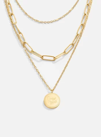 Geya Coin Layered Necklace