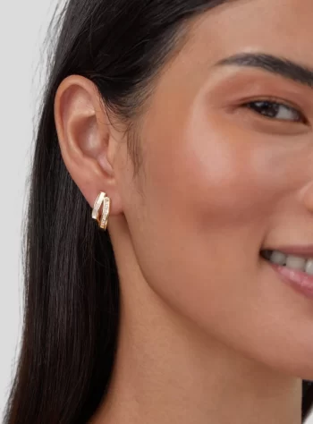 'Timeless Love' Pearl & Crystal Earrings