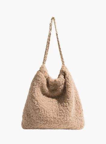 José Faux Fur Shoulder Bag