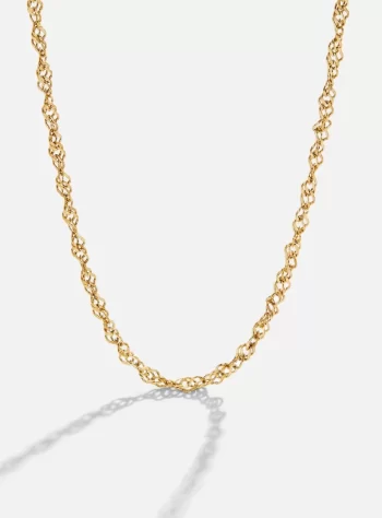 Mila Twist Gold Chain Necklace