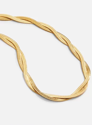 Chiara Twist Snake Chain Necklace