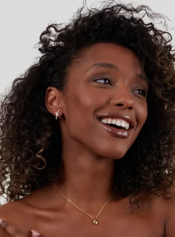 'Love Affair' Crystal X Earrings