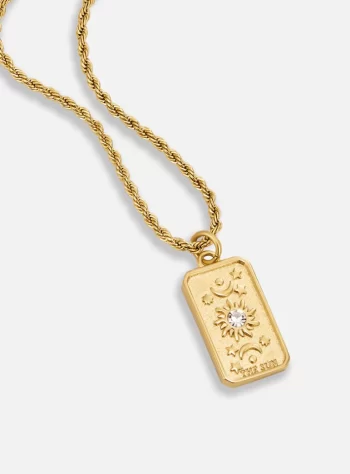 ‘The Sun’ Tarot Pendant Necklace