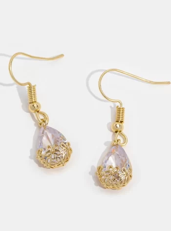 Aurora Crystal Drop Earrings