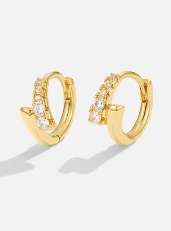 Anastasia Gold Crystal Earrings