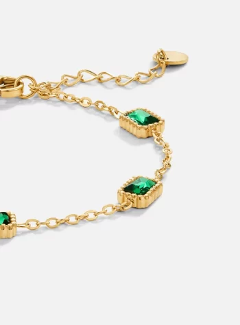 Trinity Emerald Bracelet