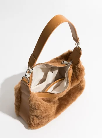 Sienna Faux Fur Shoulder Bag
