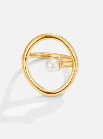 Melisa Pearl Gold Ring