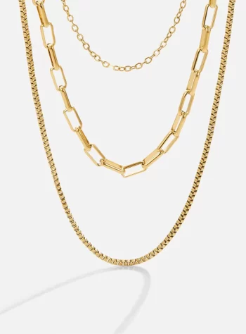 Miela Layered Chain Necklace