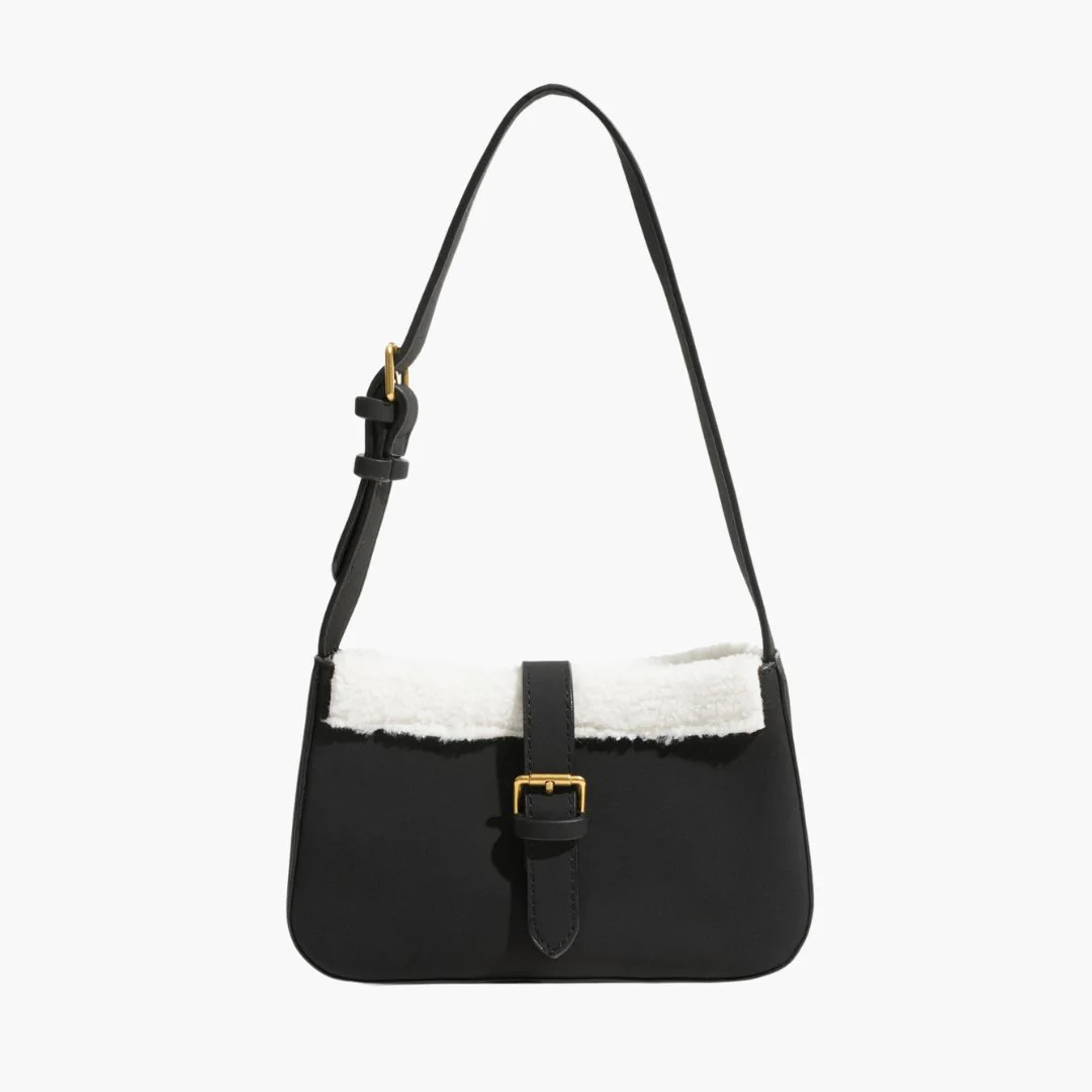 Emily Faux Fur Crossbody Bag - Image 2