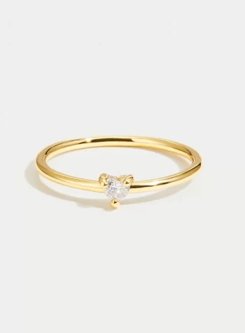 'Small Love' Crystal Heart Ring