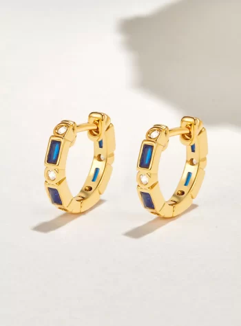 Royal Blue Adeline Crystal Earrings