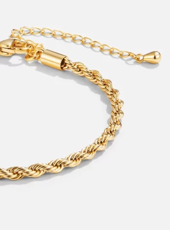 Twisted 18K Gold Bracelet