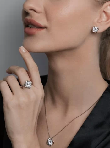 'Knotted Love' Sterling Silver Ring