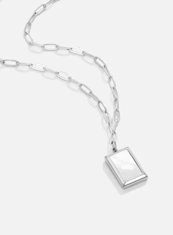 Freya Shell Silver Necklace