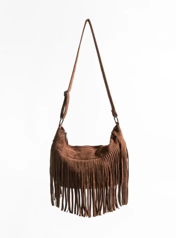 Sloane Suede Shoulder Bag