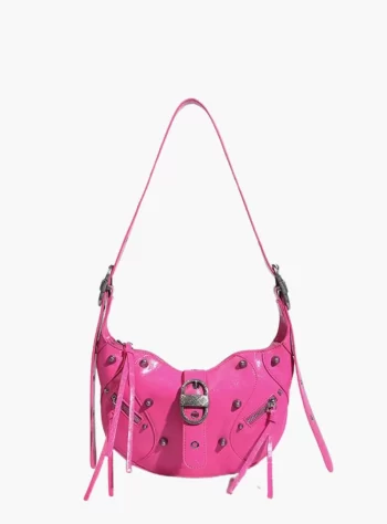 Jade Vegan Leather Shoulder Bag
