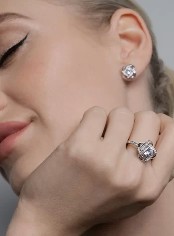 'Knotted Love' Sterling Silver Ring
