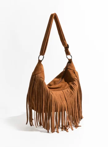 Sloane Suede Shoulder Bag