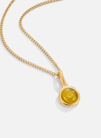 Luna Pendant Gold Necklace
