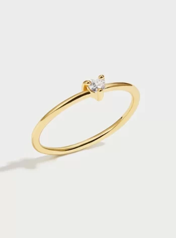 'Small Love' Crystal Heart Ring