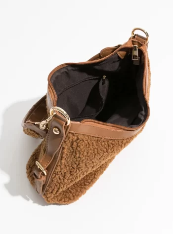Kate Faux Fur Shoulder Bag