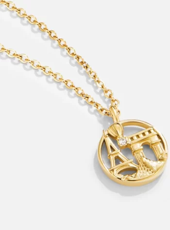 Paris 'The Traveler' City Necklace