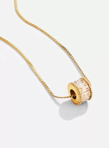 Gigi Crystal 18K Gold Necklace