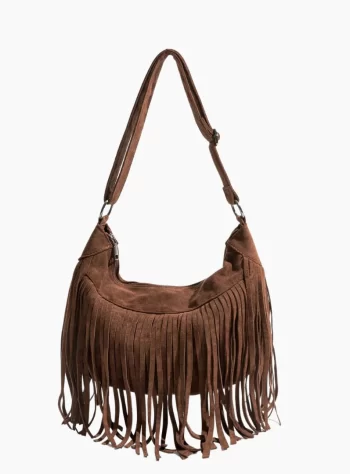 Sloane Suede Shoulder Bag